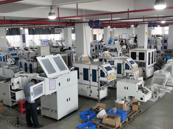 Dongguan Anxiang Intelligence Equipment Co., Ltd γραμμή παραγωγής του κατασκευαστή